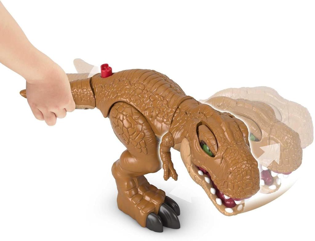 Imaginext Jurassic World Rex New Ruler of Jurassic 36cm 3 and HFC04 Medium Fisher-Price T. (The World) [Approximately Long] [Ages Up] Brown,