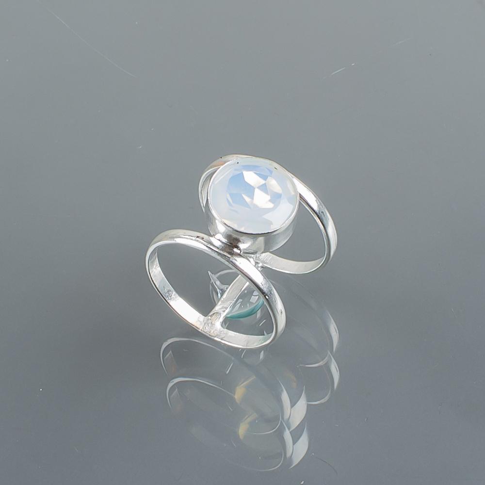 Редкий молочный опал драгоценный камень 925 пробы стерлинговое серебро ювелирные изделия ручной работы кольцо для помолвки RR-13-15