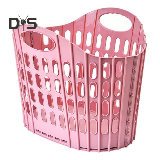 Корзина для белья с эргономичной ручкой, большая вместимость, складная конструкция, вентилируемая многофункциональная корзина для хранения