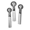 Stainless Steel Ice Cream Scoop with Rebound Ball Feature