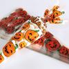 100Pcs/Lot Halloween Cone Candy Bag Pumpkin Skull Triangle Snack Biscuits Gift Bags Trick Or Treat Packaging Bags Kid Favors Party Supliers