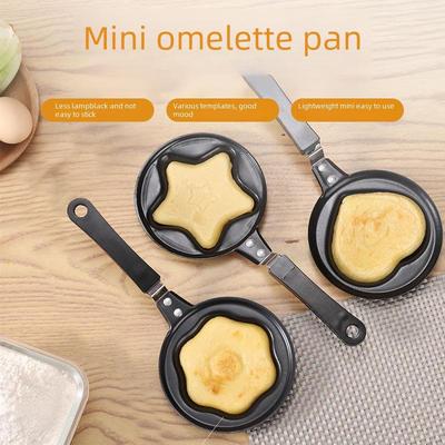 Креативная мультяшная сковорода для омлета и мини-блинов — многоузорчатая сковорода для яиц на завтрак