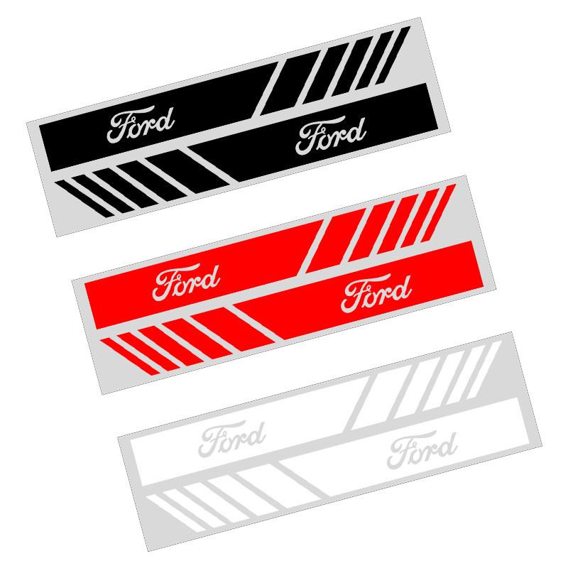 Автомобильное зеркало заднего вида боковая наклейка полоса наклейка кузов автомобиля для Ford Mustang Mondeo Focus Fiesta Escape Kuga Ecosport Ranger