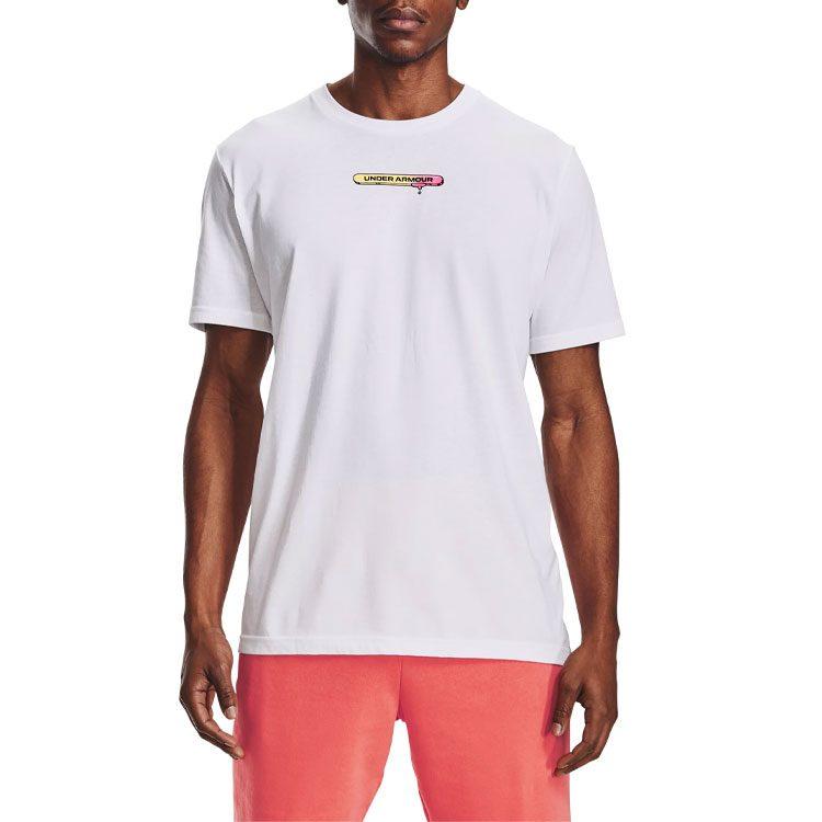 Under Armour T Shirt Men's White 1361678-100