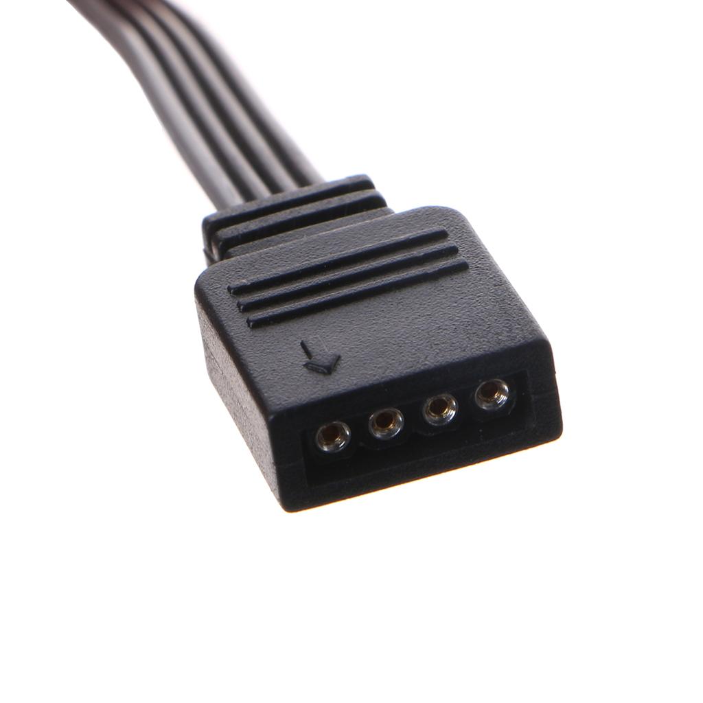 Разветвитель RGB SYNC для материнской платы 12V 4Pin RGB вентилятор LED лента ХАБ Переходник Удлинительный кабель Совместимый для Giga/Microstar/для