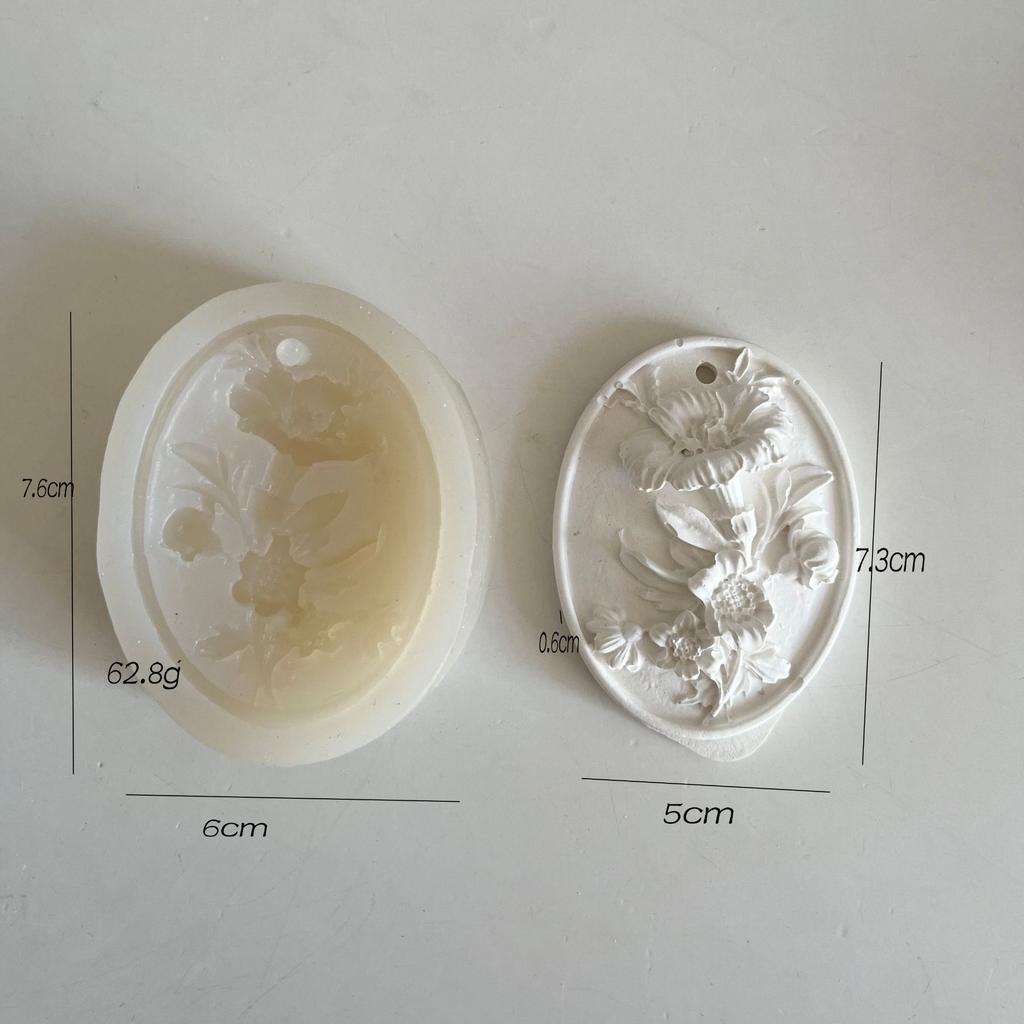 Силиконовая форма Цветок Бабочка DIY Подвеска Цветок Ароматерапия Гипсовый Орнамент Форма для Смолы Форма для Мыла Ручной Работы Форма для Выпечки