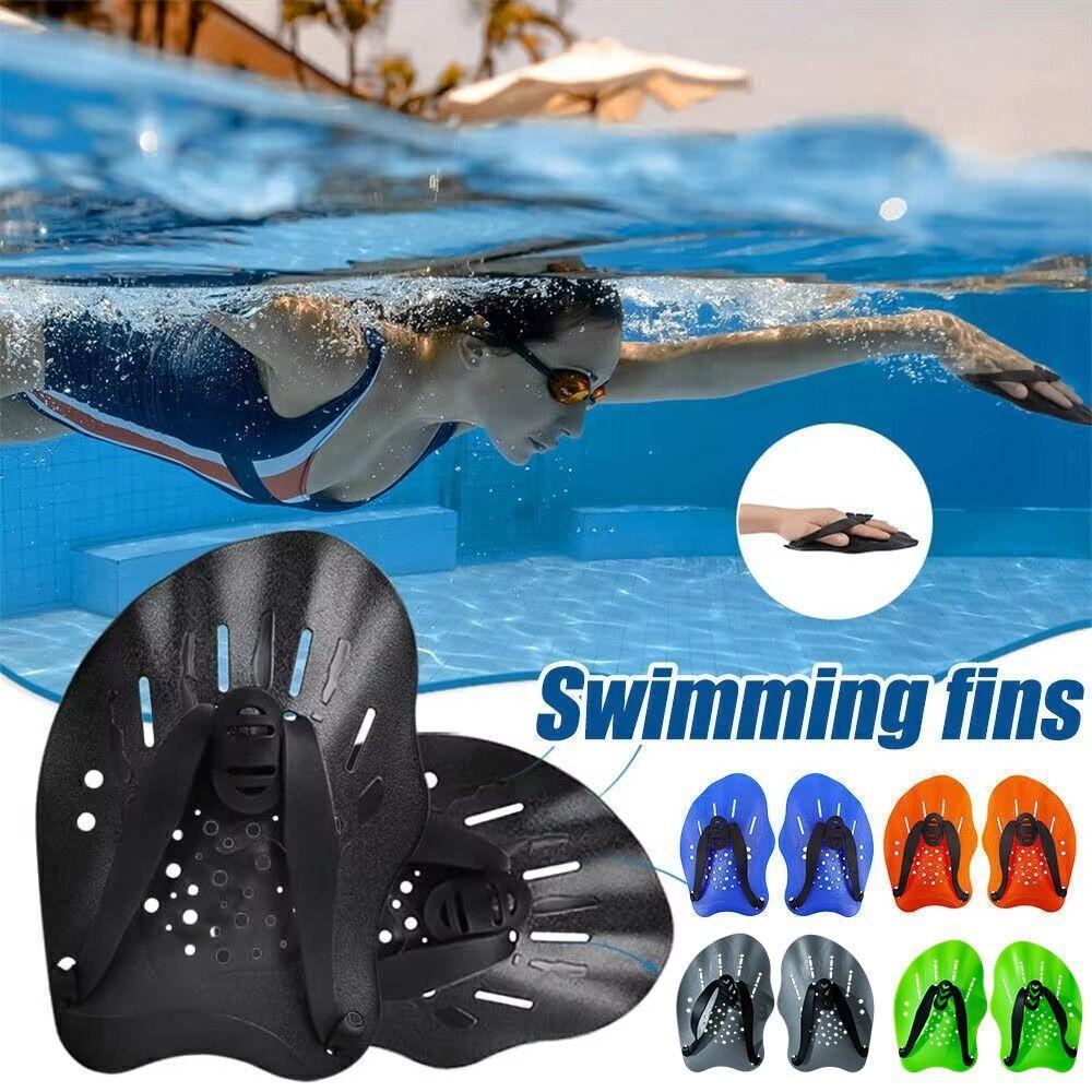 Силиконовые ремешки Тренировочные лопатки для плавания Унисекс Ласты для рук Тренировка плавания