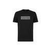 Fashionable Versatile Round Neck Pullover Short Sleeve T-Shirt Men Tops Black 40QM885-001