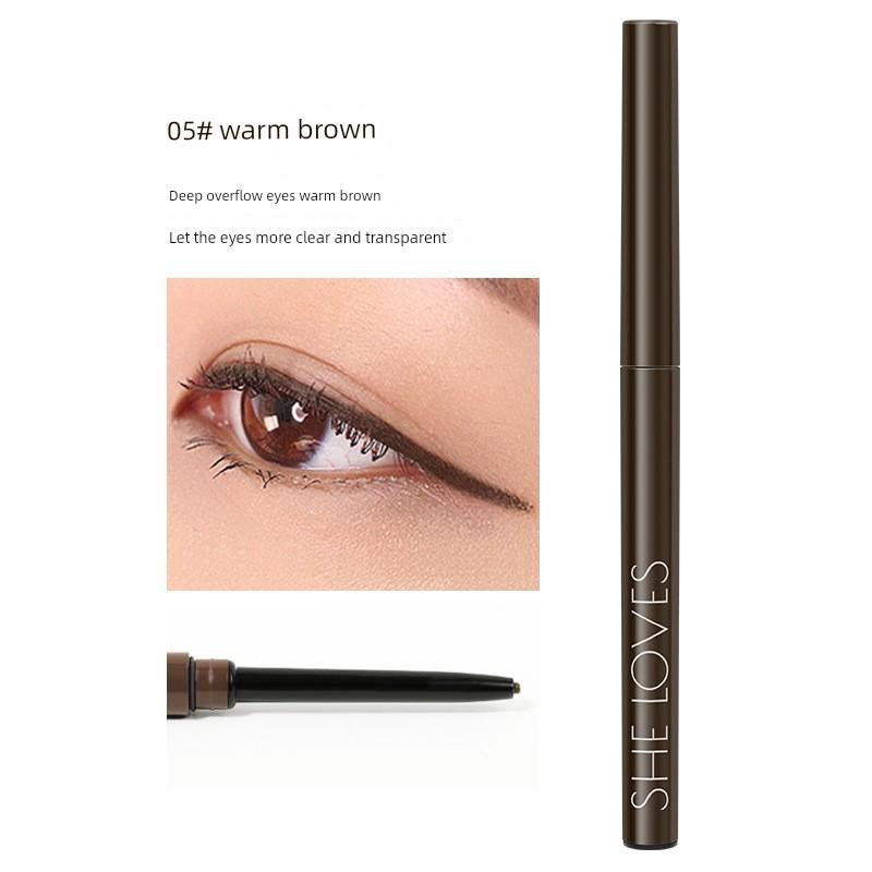 Li Jiaqi Recommend Extremely Fine Eyeliner Waterproof Not Smudge Long Lasting Fadeless Makeup Beginner Eye Shadow Pen