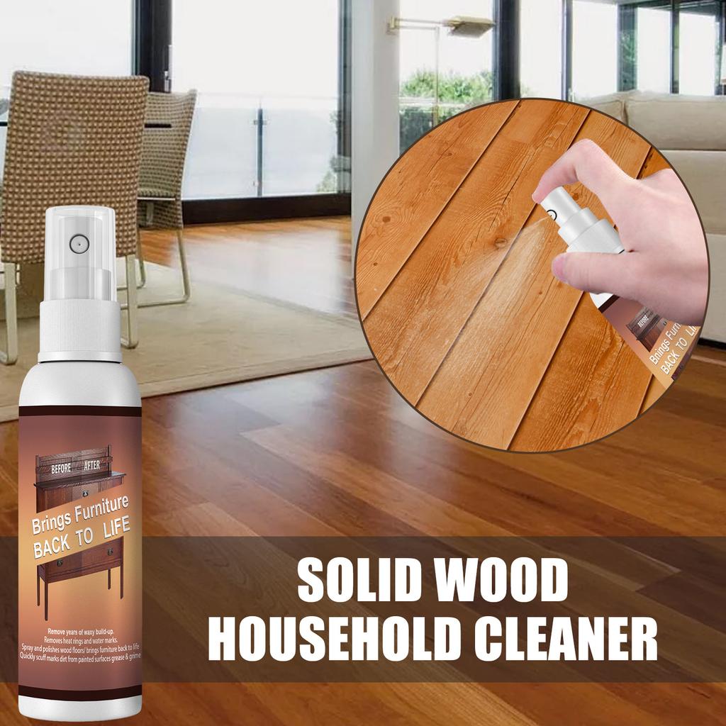 Wood Floor Furniture Repair Spray Scratch Remover Polish Restorer for Hardwood Surfaces 120ml
