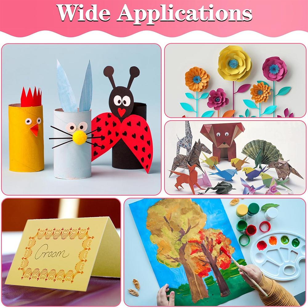 10/20Pcs Colored A4 230gsm Cardstock Papers for Scrapbook DIY Crafts Print Card Making Office School Birthday Decoration