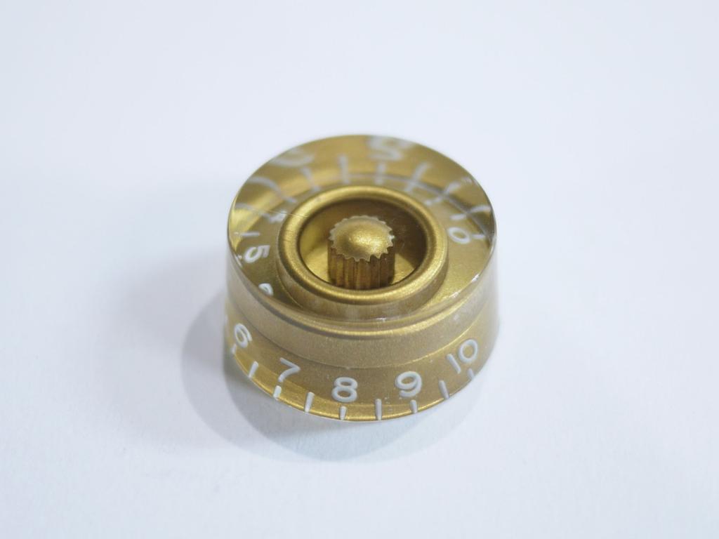 Ручка скорости с рельефными буквами для набора гитар Gibson mm, сделанных в Японии [GP FACTORY], золотая, 2, размер, GPF-KP-ESPD-GLD-2P