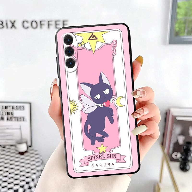 Cardcaptor Sakura Cute Girl Soft Phone Case for Samsung A17 A37 A57 A16 A26 A36 A56 A15 A25 A35 A55 A14 A24 A34 A54 A13 A23 A33