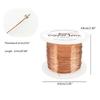 0.3mm Copper Wire Roll Colorfast Beading Wire Jewelry Cord for Crafts and Artist