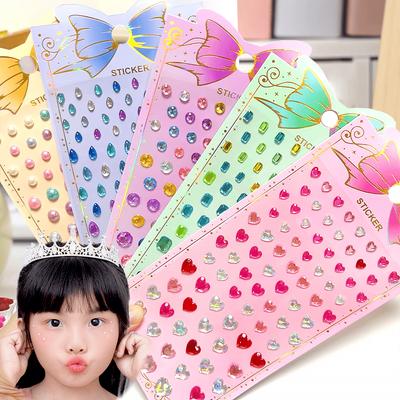 Алмазная картина наклейка лицо драгоценный камень наклейка сердце капли воды круглый жемчуг украшение своими руками