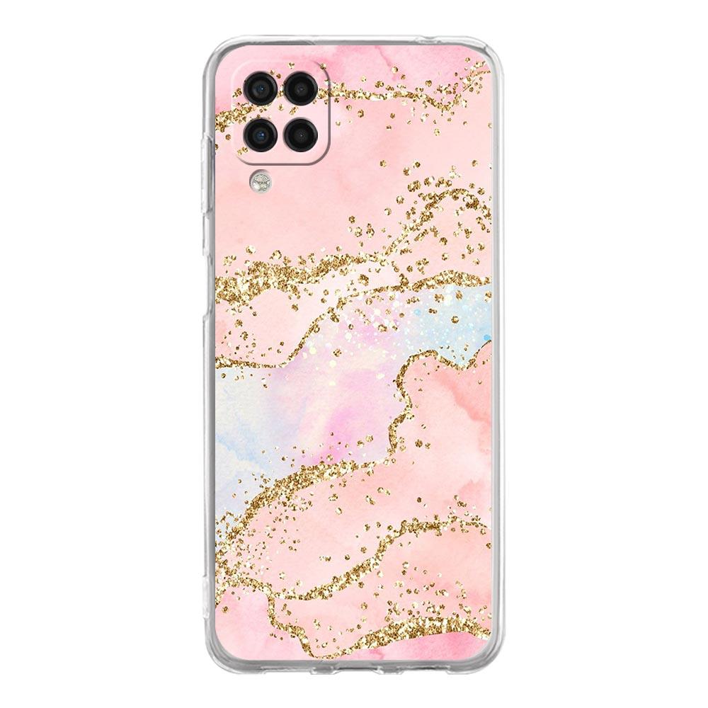 Чехол для телефона Agate Marble для Samsung Galaxy A51 A71 A21S A12 A11 A31 A41 A03S A13 A33 A73 A53 A52 A32 5G A23 Мягкий прозрачный чехол