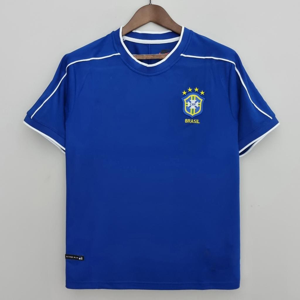 Five Star Brazil Home Away 980204 Retro Jersey National Team Fan Edition Thai Football