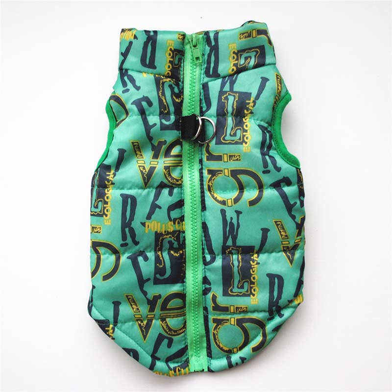Зимняя теплая одежда для собак маленьких пород, одежда для щенков, ветрозащитная куртка для собак, пальто, хлопковый жилет для чихуахуа, французского бульдога, мопса