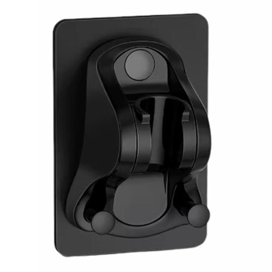 Самоклеящийся держатель насадки для душа, регулируемый настенный, водонепроницаемый, угловое крепление без сверления, универсальное для ванной комнаты