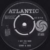 7-дюймовая пластинка SONNY & CHER - I Got You Babe AT4035 Atlantic 1965 UK Рок Б/У