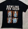 Футболка унисекс черного цвета со всеми размерами для участников группы Bowling For Soup