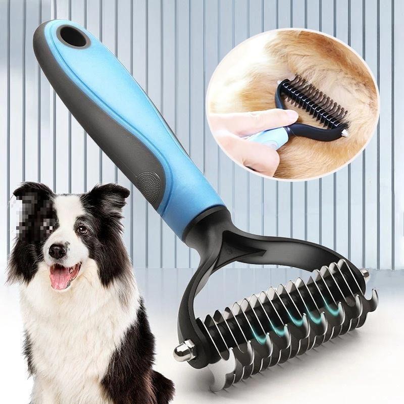 Щетка для удаления шерсти у домашних животных, средство для удаления колтунов у домашних животных, расчески для кошек, расчески для удаления шерсти, средства для ухода за собаками, средства для линьки