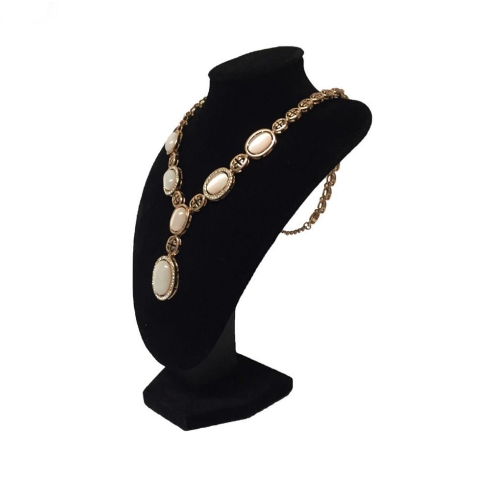 Holder Velvet Jewelry Packaging Necklace Display Rack Jewelry Display Stand Necklace Holder