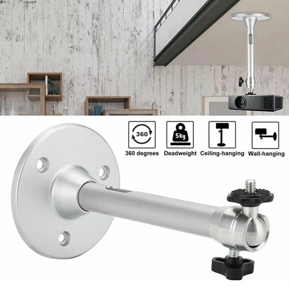 Metal Construction Projector Wall Mount 360 Degree Rotation DV Camera Holder  Security Camera