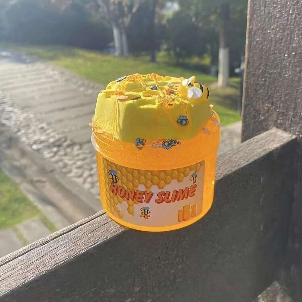 Готовый набор медовых лизунов Супер мягкий набор для самостоятельного изготовления лизунов Новый желейный кубический лизун