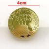 Commemorative Medal, Festival Celebration, Lucky Coin, Happy Birthday Commemoration