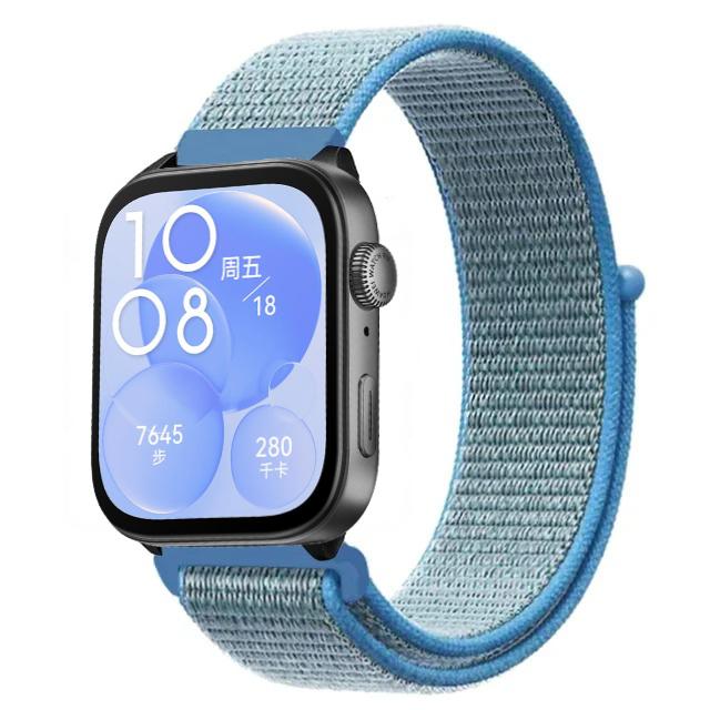 Нейлоновый петлевой ремешок для Huawei Watch Fit 3/4/4 Pro Дышащий спортивный браслет Ремешок для Huawei Watch Fit 4/Fit 4 Pro Браслет Ремень