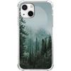 Чехол для телефона с пейзажем леса и гор, совместимый с iPhone 14, чехол с туманным лесом, горами, восходом и закатом для девушки, парня, мягкий ТПУ, противоударный чехол для iPhone