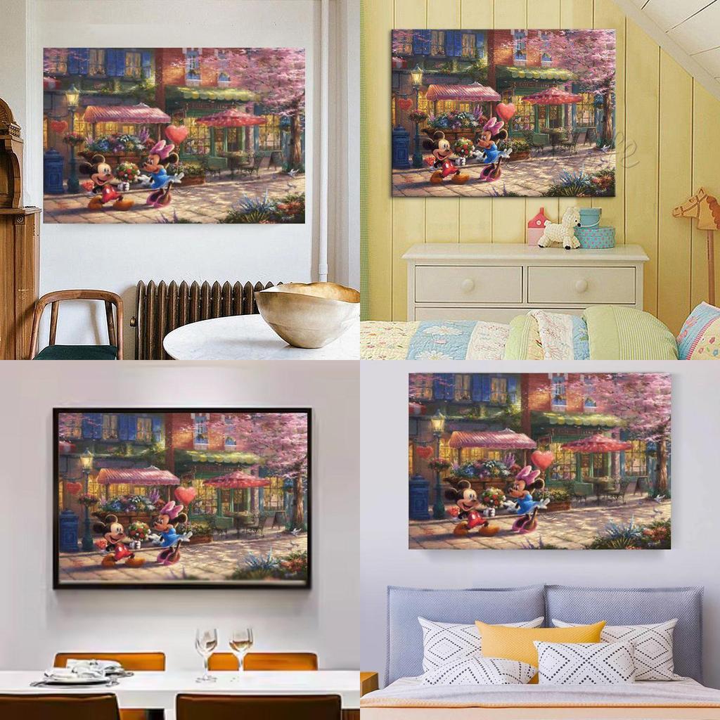 Модный подарок для девочки в тематике Микки Мауса, сказочные обои для декора спальни