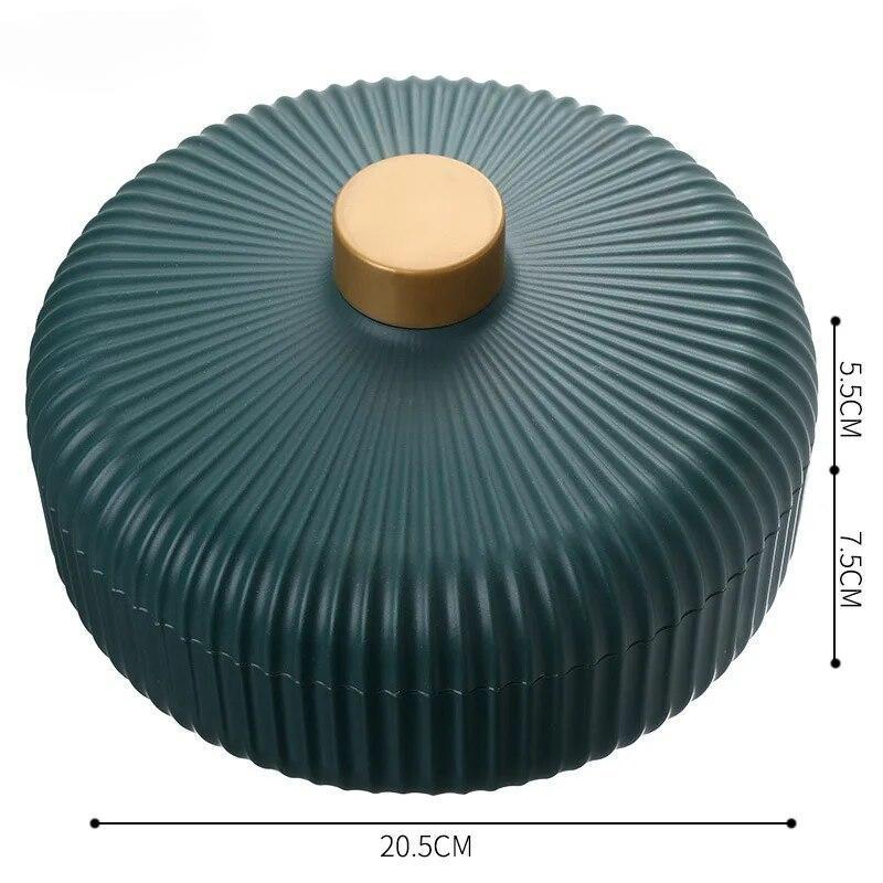Новая легкая роскошная тарелка с фруктами для дома, гостиной, журнальный столик, простая коробка для конфет, коробка для закусок с крышкой, коробка для хранения тарелки с сухими фруктами