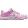 Nike Кроссовки Dunk Low GS Белый Белый Белый Розовый Rise Детские Кроссовки IU7766-125