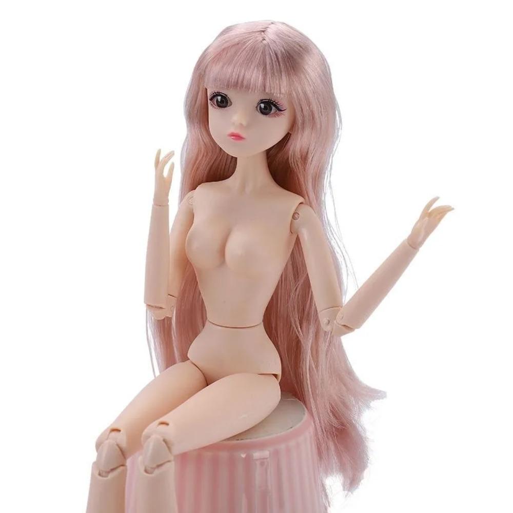 30см BJD кукла 3D настоящие глаза белый мускул многосуставная смена макияжа одевание 26 суставов регулируемые игрушки для девочек ручной работы куклы