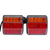 Universal 7 Pin LED Tail Lights for Trucks Trailers Tractors Buses 2835 LED Beads Brake Reverse Turn Signal Lights