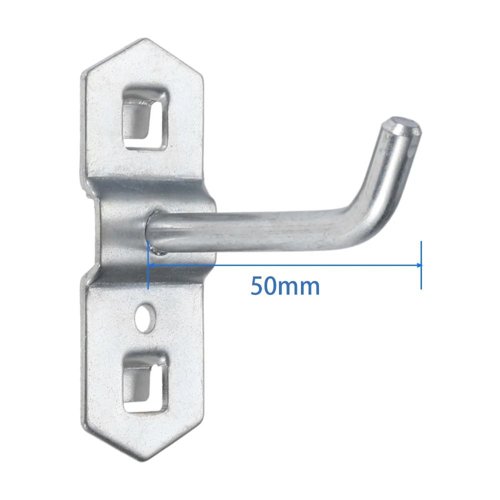 1Pcs Storage Rack Hole Board Hook Hammer/Pliers Pegboard Hook Oblique Hanger for Shop Good Shelf