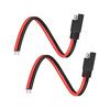 ТОТ ЖЕ РАЗЪЕМ КАБЕЛЬ-УДЛИНИТЕЛЬ С РАЗЪЕМОМ SAE 2 ШТ. КАБЕЛЬ SAE 14AWG 24В 10А Питание SAE