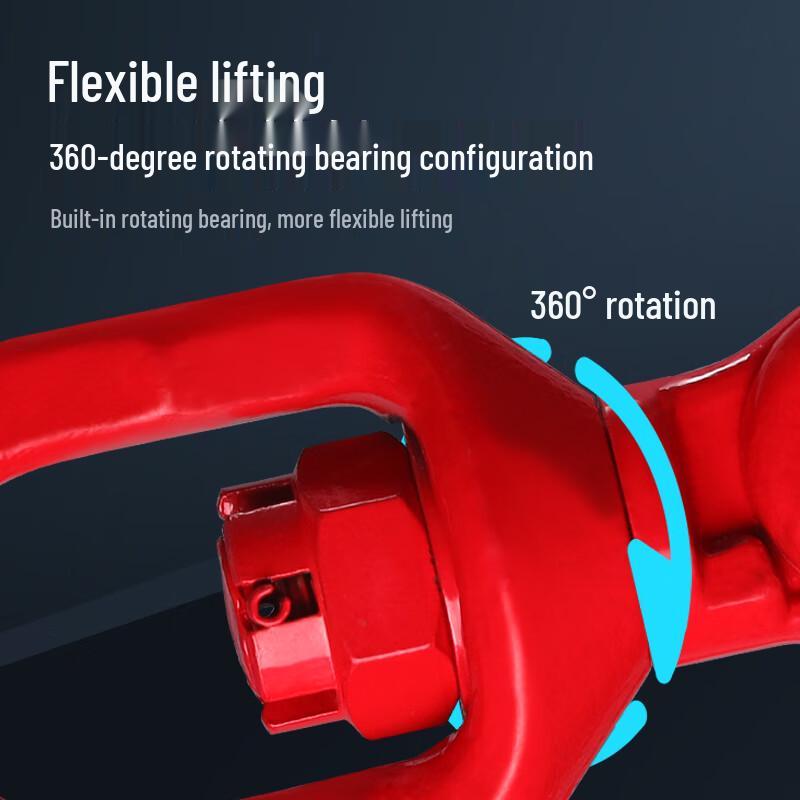 Outdoor 1.12-Ton Rotating Self-Locking Safety Hook
