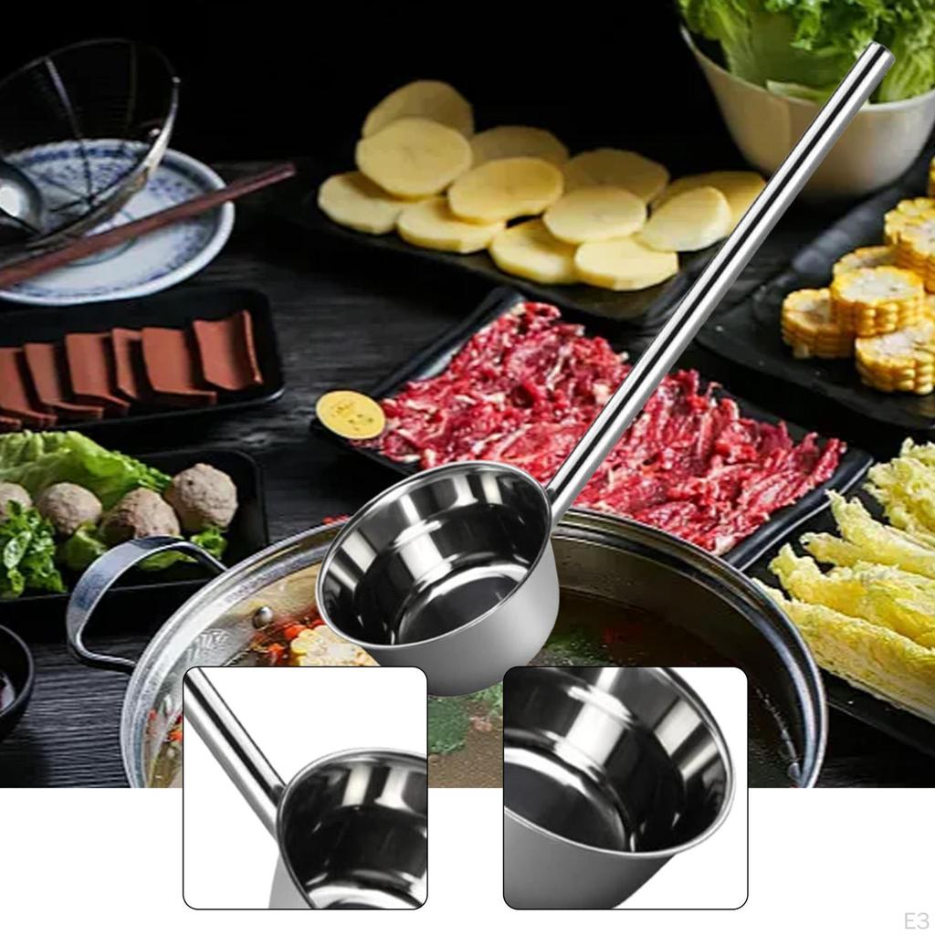 Ковш для воды с длинной ручкой для использования на кухне и в саду