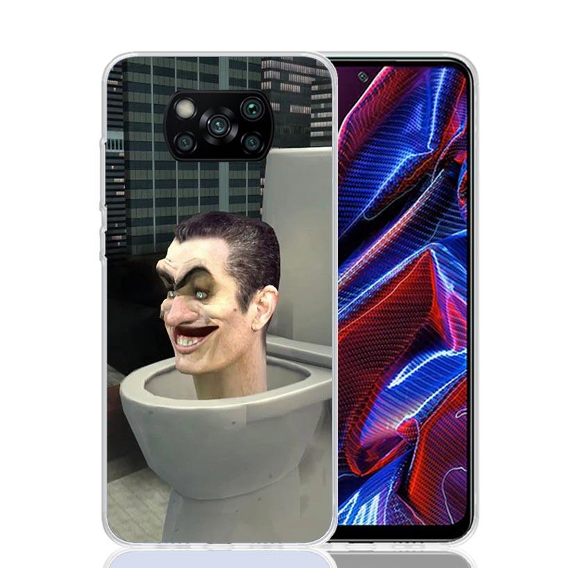 Чехол для мобильного телефона S-Skibidi Toilet для Xiaomi Poco F7 Ultra X7 X6 Pro X5 Redmi 15 15C 13 13C 12 12C 10 10A 10C 9 9A 9C 9T S