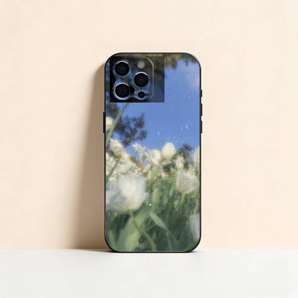 Fog Tulip Phone Case Silicone Soft For IPhone 17 16 15 14 13 12 11 X XR Plus Pro Max Plus