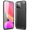 Case - Silicone - for iPhone 13 Pro - Carbon Black - 2 Tempered Glasses - Ultra Strong Protection