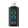 Адаптер Type C Адаптер USB C к USB C PD100W Быстрое зарядное устройство для быстрой зарядки и передачи данных Мониторинг мощности в реальном времени