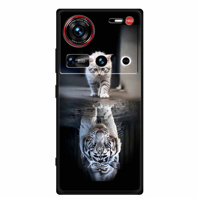 Роскошный TPU чехол для телефона ZTE nubia Z70 Ultra 5G Мягкий силиконовый чехол Модный Защитный чехол Funda nubia Z 70 Ultra Милый чехол