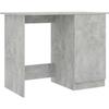 VidaXL Desk Concrete Grey 100 X 50 X 76 Cm Chipboard