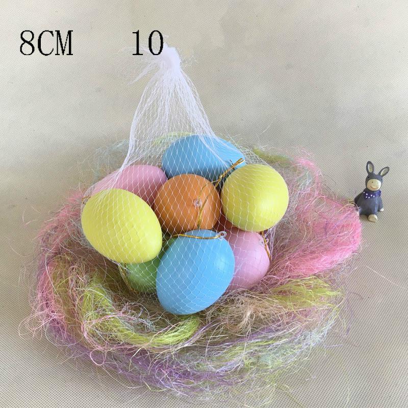 Пластиковые пасхальные яйца, подвесной орнамент, детские игрушки, сделай сам, детские поделки, живопись, яйцо, пасхальные принадлежности для вечеринок, домашний декор