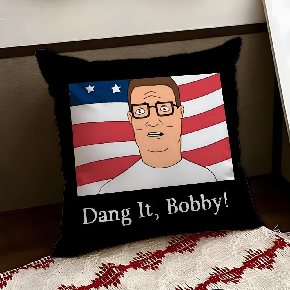 KKing of The HHill Cushion Cover Reversible Soft Durable Pillow Cover Home Car MultiScene Use for Daily Comfort