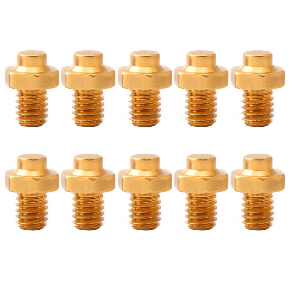 10pcs Bolt Bike Water Bottle Cage Screw Aluminum Bicycle Pedal Bolts Mountain Bike Screws Pedal Anti-Slip Screws